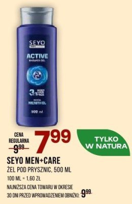 Żel pod prysznic SEYEO 500 ML promocja w Drogerie Natura