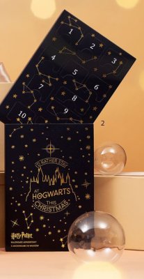 Kalendarz adwentowy z akcesoriami do włosów Harry Potter promocja w Rossmann