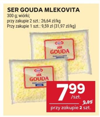 Ser Gouda Mlekovita promocja w Stokrotka