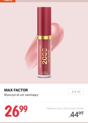 Błyszczyk do ust nawilżający promocja w Rossmann