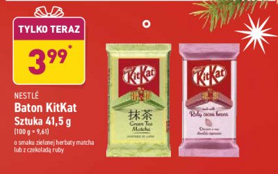 Baton Kitkat ruby promocja