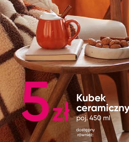 Kubek ceramiczny 450 ml promocja