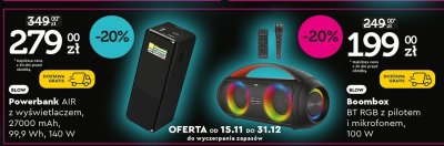 Powerbank AIR z wyświetlaczem, 27000 mAh, 99,9 Wh, 140 W promocja w Biedronka