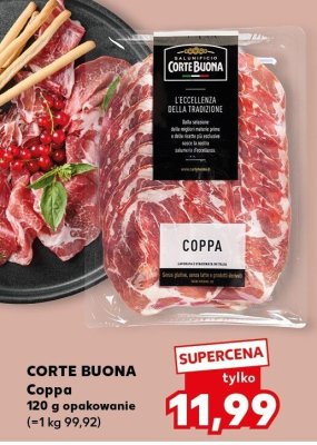 Salami wieprzowe Coppa promocja w Kaufland