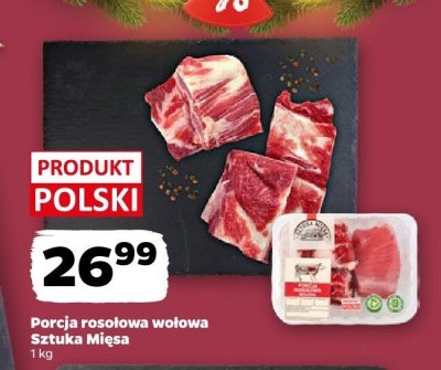 Porcja rosołowa wołowa Sztuka Mięsa promocja w Netto