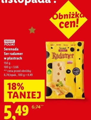 Ser promocja w Lidl
