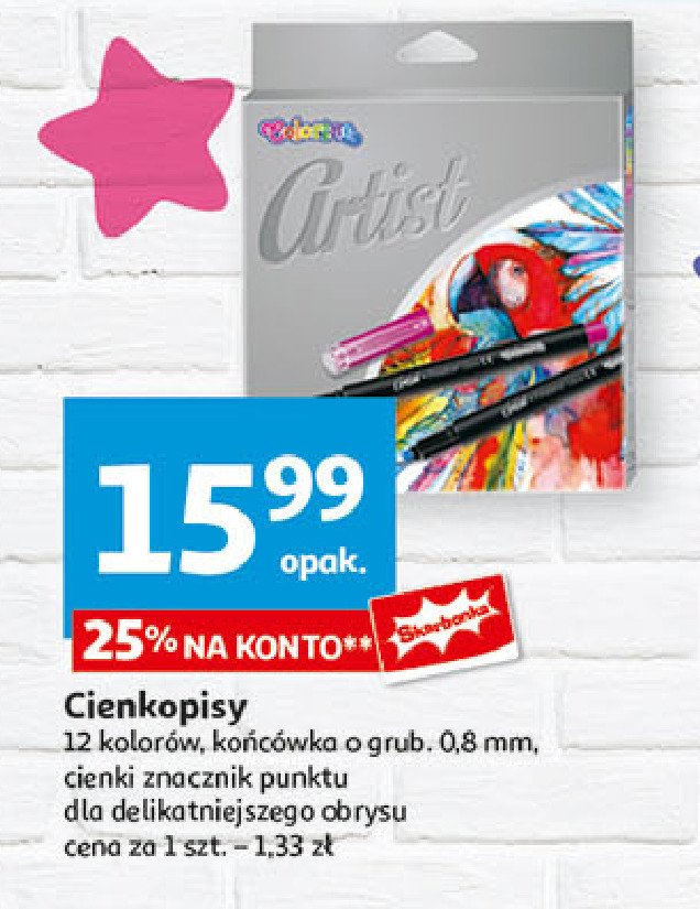 Cienkopisy Colorino promocja