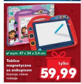 Tablica magnetyczna znikopis promocja w Kaufland