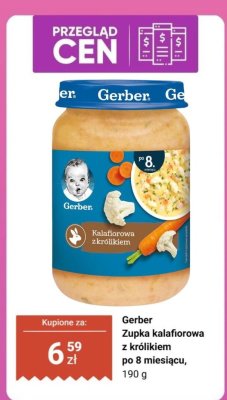 Zupka kalafiorowa z królikiem promocja w Biedronka