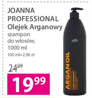 Szampon do włosów regenerujący Joanna professional argan oil promocja