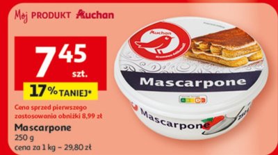Mascarpone Galbani promocja w Auchan