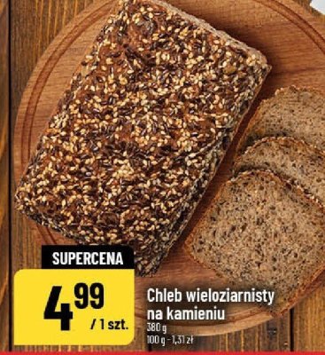 Chleb wieloziarnisty na kamieniu promocja w POLOmarket