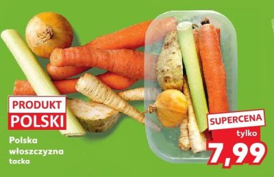 Polska włoszczyzna tacka promocja w Kaufland