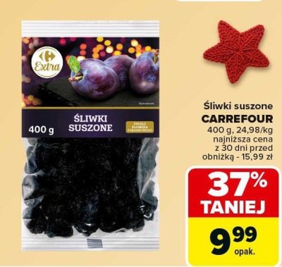 Śliwki suszone  promocja w Carrefour Market
