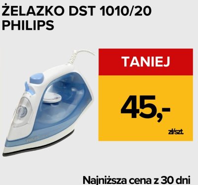 Żelazko DST 1010/20 PHILIPS promocja w Supeco