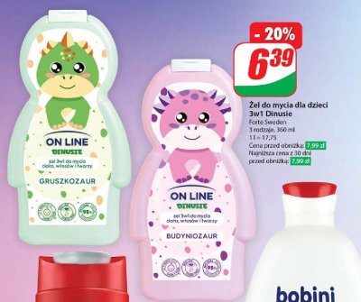 Żel do mycia 3w1 budyniozaur On line dinusie promocja