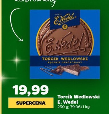 Torcik Wedlowski 250 g promocja w Netto