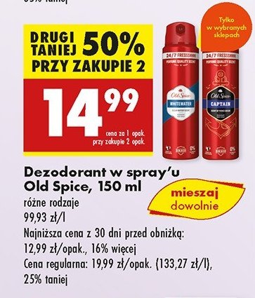 Dezodorant Old spice promocja