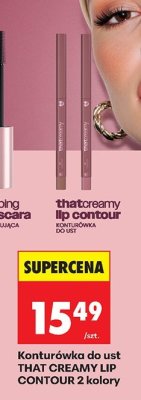 Konturówka do ust THAT CREAMY LIP CONTOUR 2 kolory promocja w Biedronka