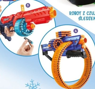 Wyrzutnia X-Shot Mega Mad promocja w Biedronka