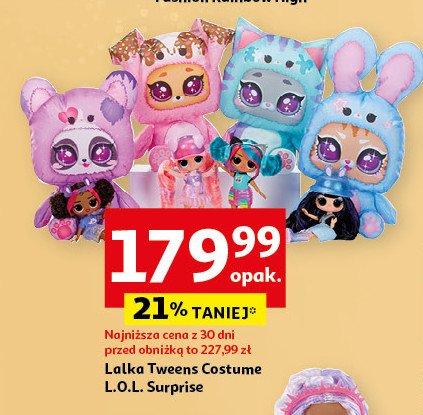 Lalka tweens Lol surprises promocja w Auchan