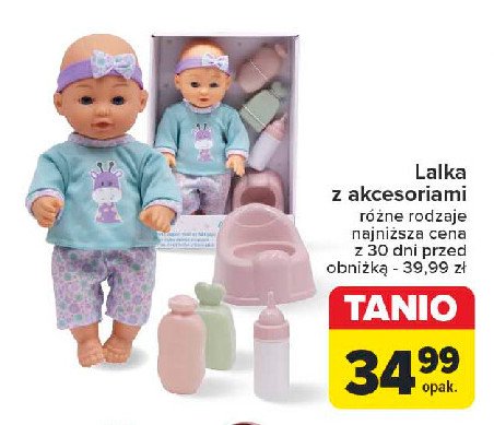 Lalka z akcesoriami promocja w Carrefour Market