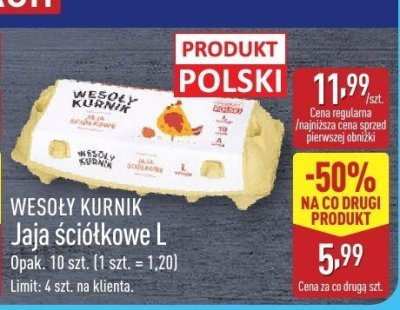 Jaja promocja w Aldi
