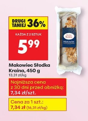 Makowiec 450 g promocja w Biedronka