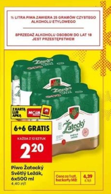 Piwo promocja w Biedronka