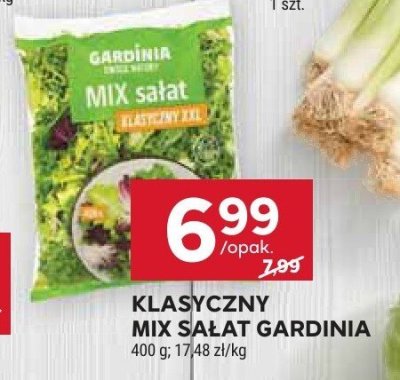 Klasyczny mix sałat Gardinia promocja w Stokrotka