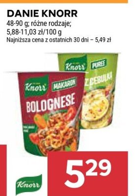 Danie Knorr różne rodzaje promocja w Stokrotka