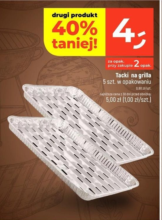 Tacki do grilla promocja