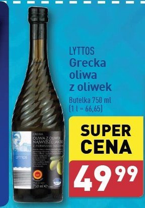 Oliwa z oliwek Lyttos promocja