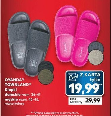 Klapki damskie 36-41 Oyanda promocja