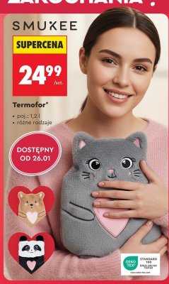 Termofor SMUKEE różne rodzaje promocja w Biedronka