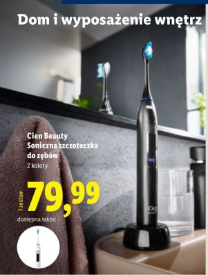 Soniczna szczoteczka do zębów  promocja w Lidl