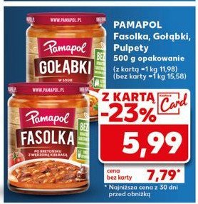 Gołąbki w sosie pomidorowym Pamapol promocja