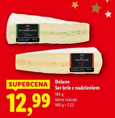 Ser brie z nadzieniem  promocja w Lidl