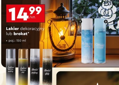 Lakier dekoracyjny promocja w Biedronka