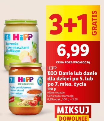 Zupka pomidorowa z kluseczkami Hipp promocja