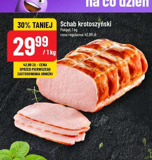 Schab krotoszyński Pekpol promocja w POLOmarket