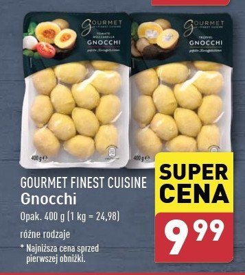 Gnocchi z nadzieniem z pomidorów Gourmet finest cuisine promocja