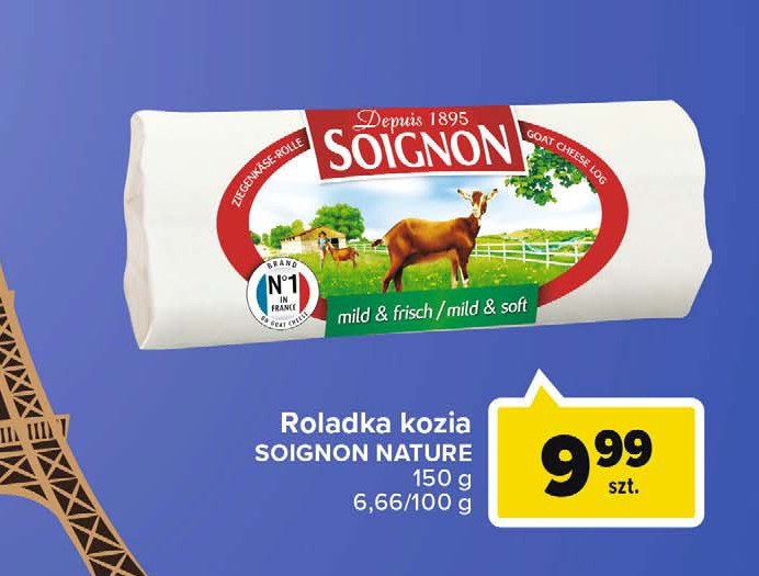 Rolada kozia pleśniowa Soignon promocje