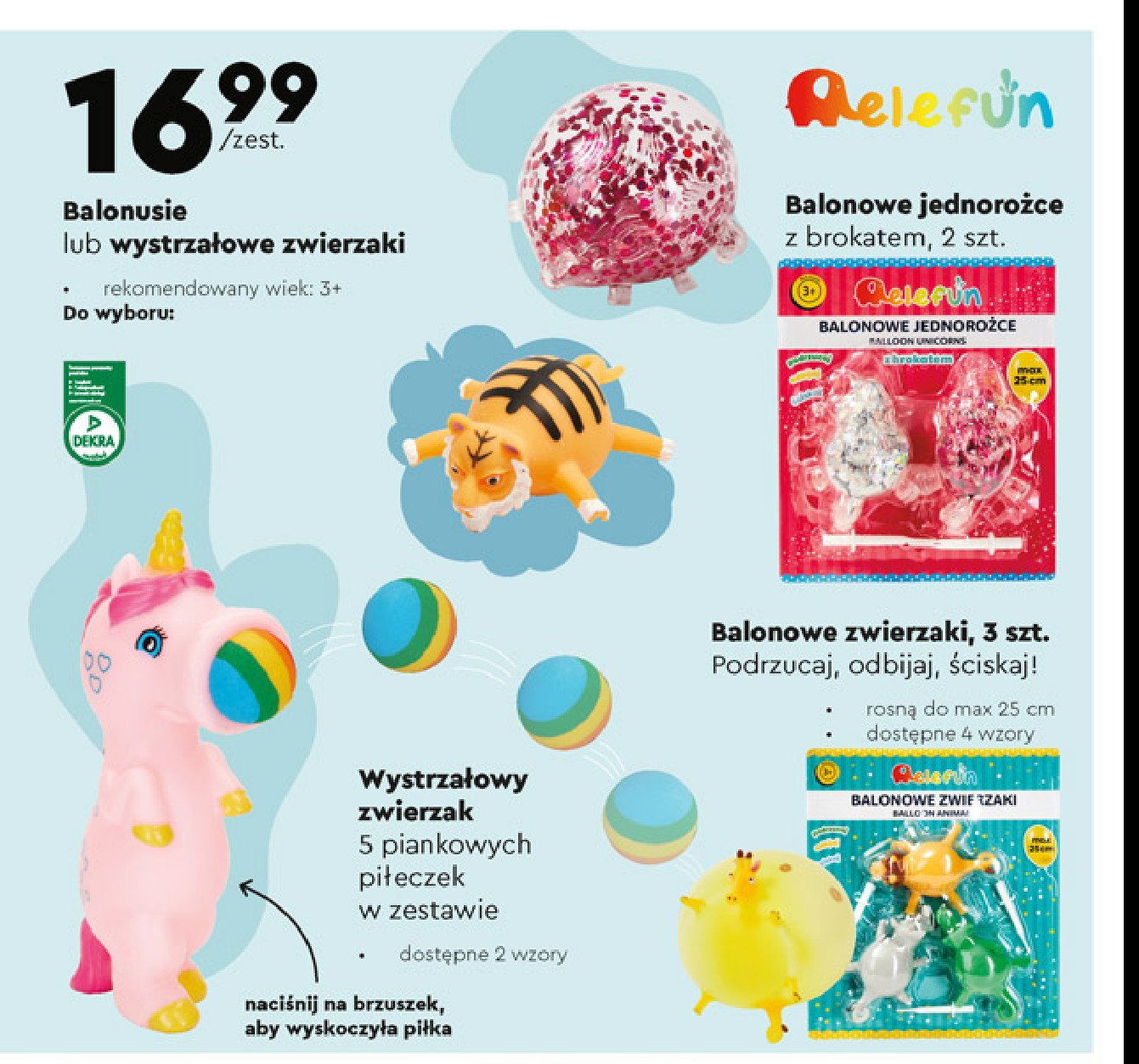 Wystrza艂owy zwierzak Elefun promocja