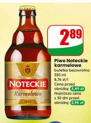 Piwo promocja w Dino