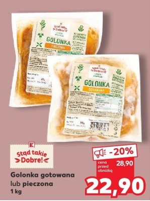 Golonka gotowana promocja w Kaufland