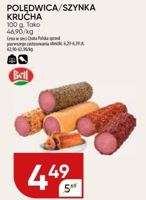 Polędwica/szynka krucha Tako promocja w Chata Polska