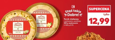 Torcik chałwowy z pistacjami waniliowy Stąd takie Dobre promocja w Kaufland