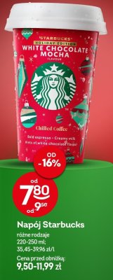 Napój Starbucks różne rodzaje promocja w Żabka