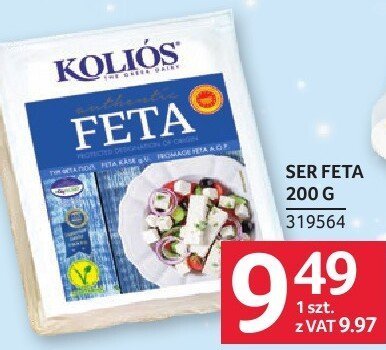 Ser Feta 200 g promocja w Selgros